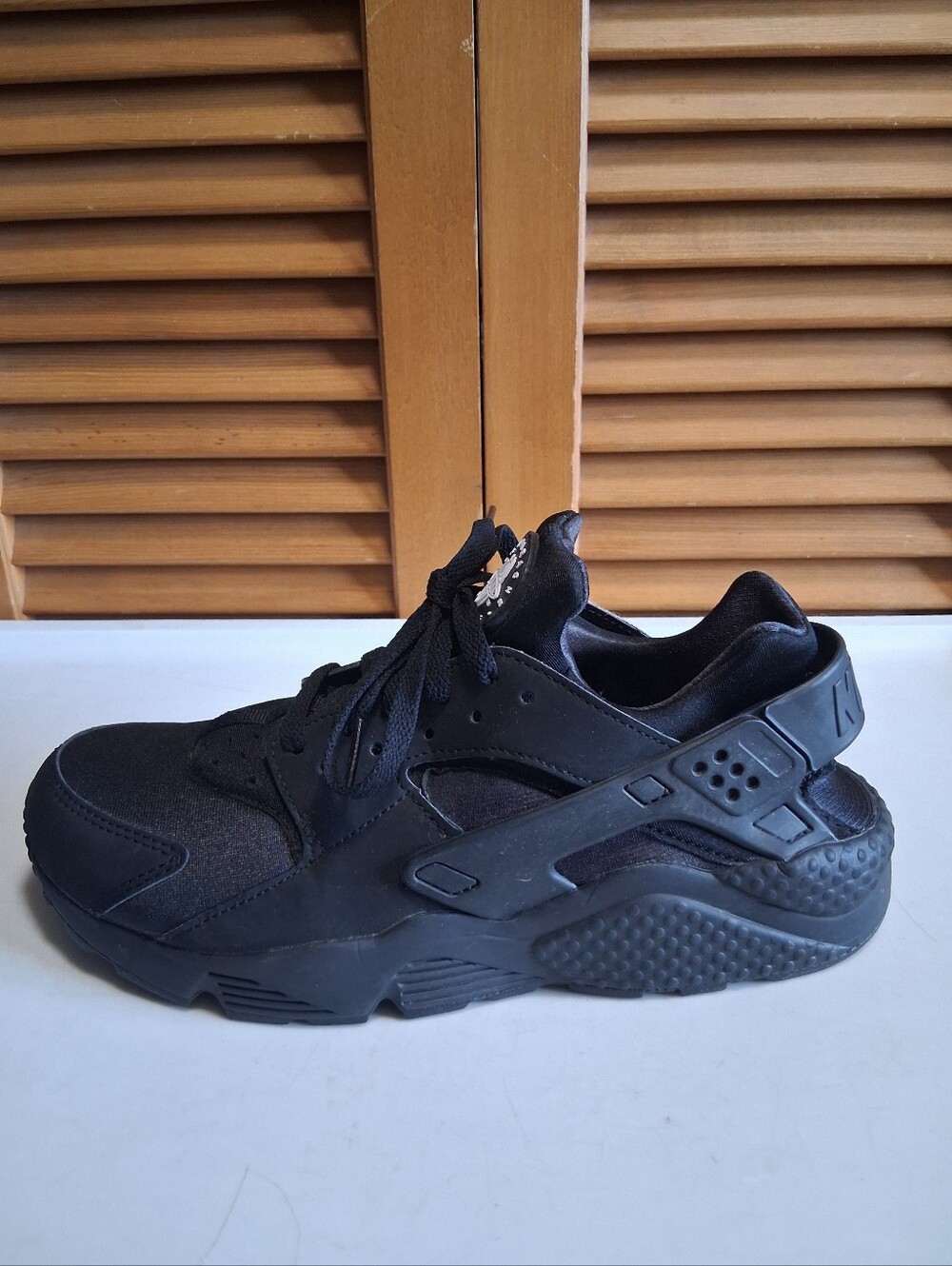 Nike Air Huarache Triple Black Men's Sneaker * Size: 8.5